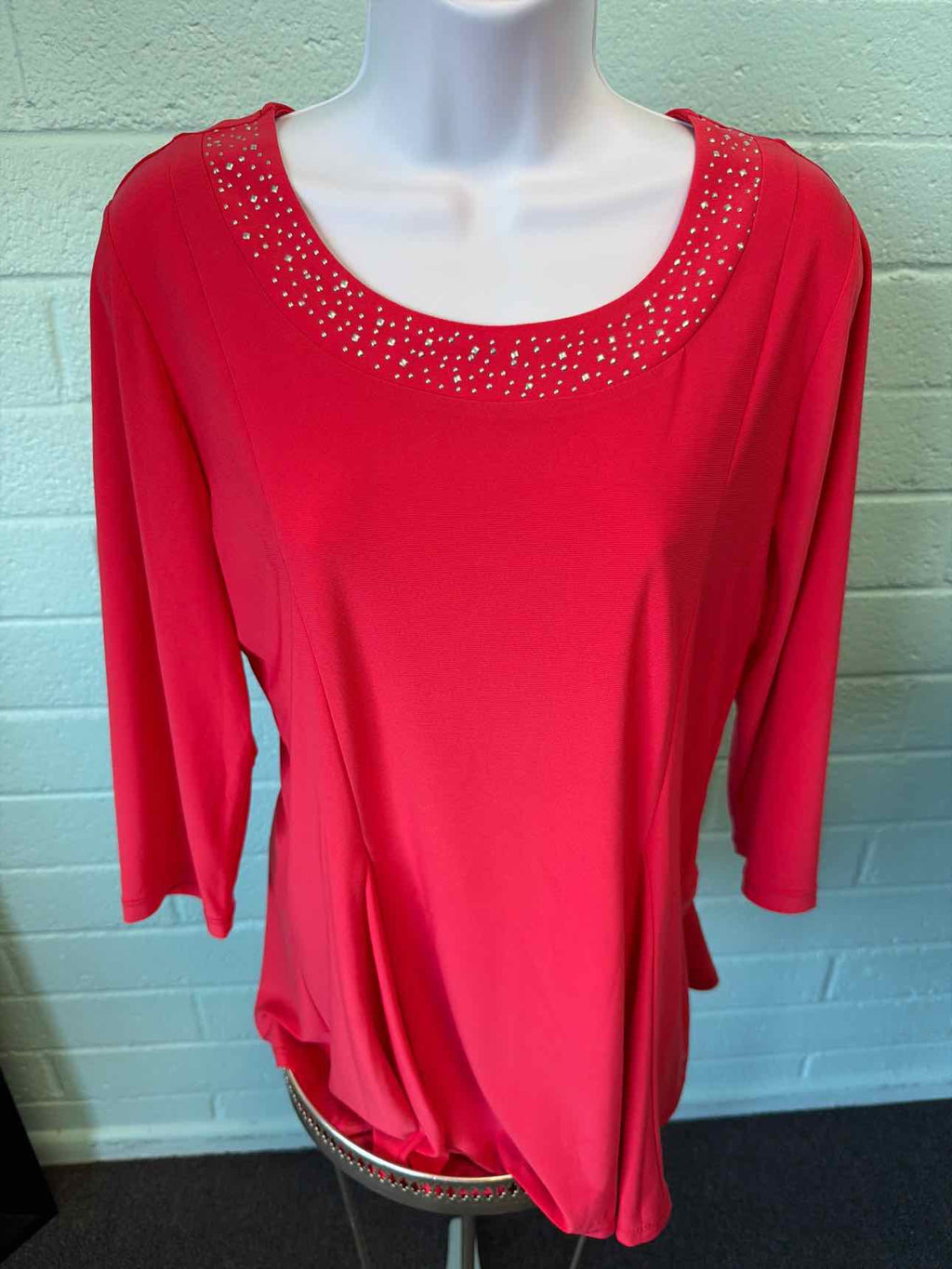 Kim Rogers Size PM Peach Blouse