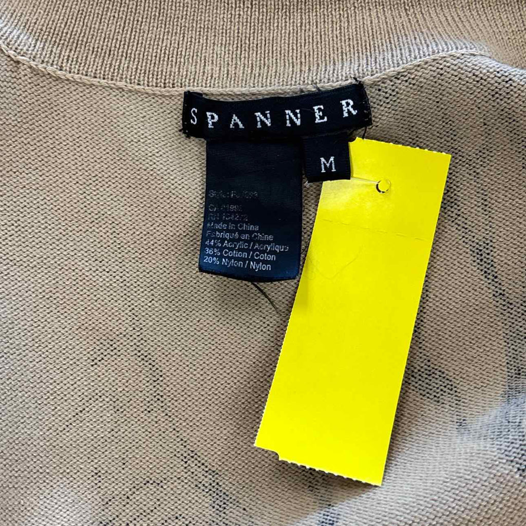 Spanner Size M Tan/Blue Preloved Jacket