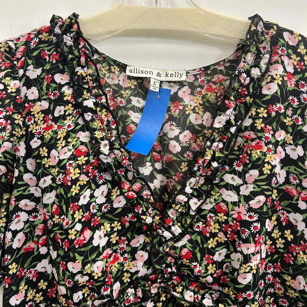 Allison & Kelly Size L Black Preloved Dress