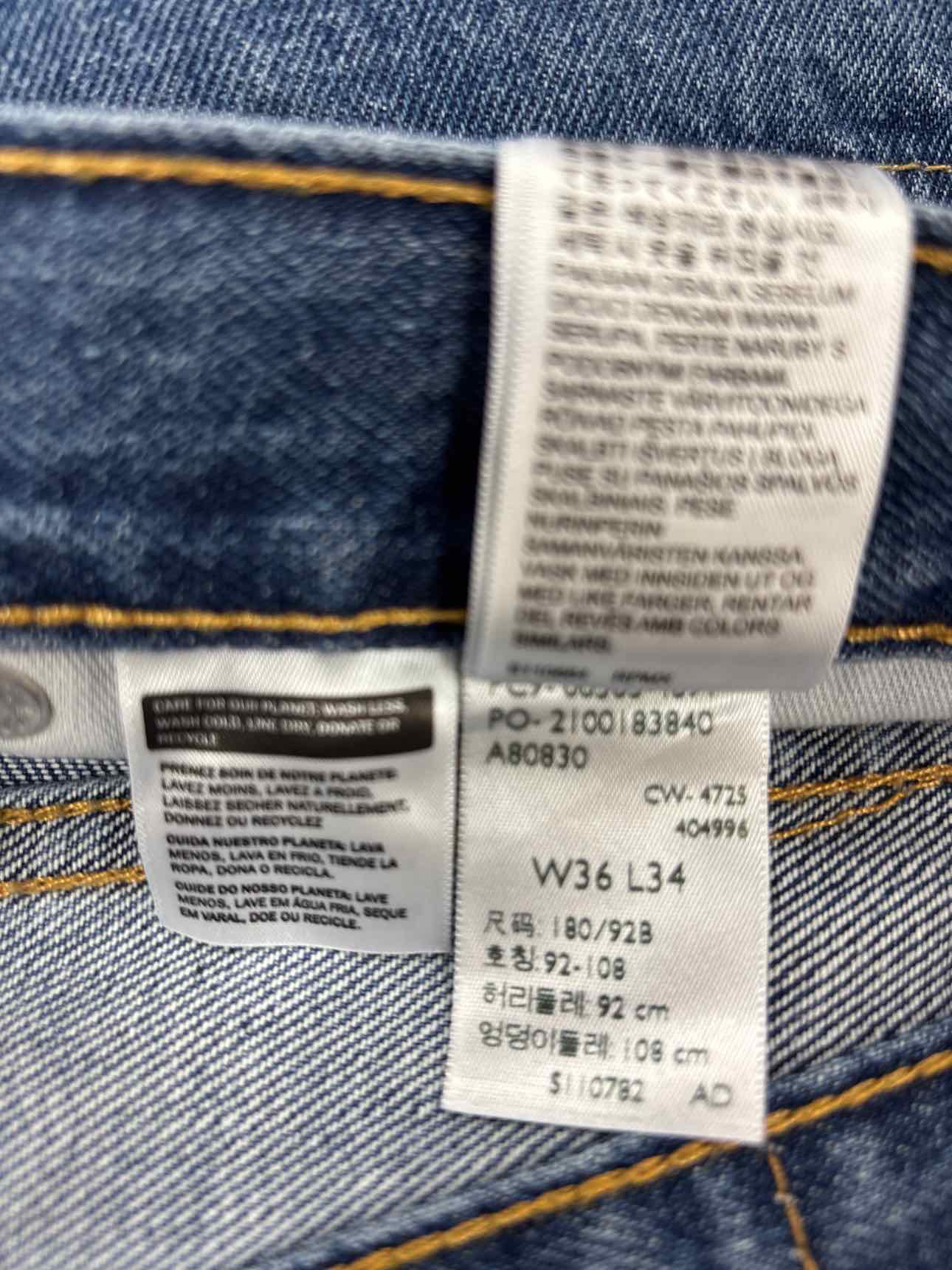 Levi's 505 Regular Men's Jeans 36x34