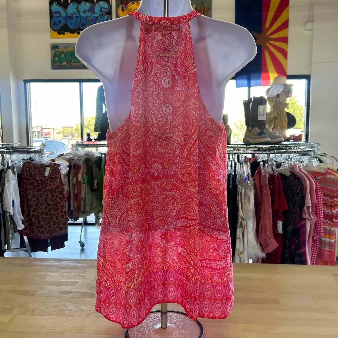Cynthia Rowley Size M Pink Preloved Tank