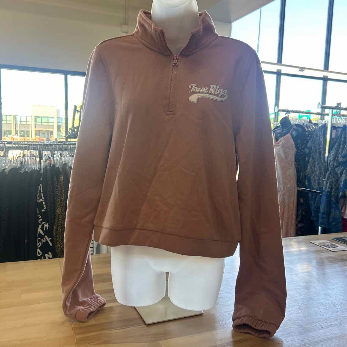 True Religion Size L Pink Pullover