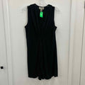 J.Valdi Size M Black Mesh Preloved Coverup