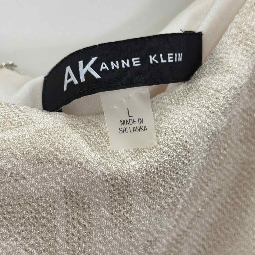 Anne Klein Size L White Preloved Dress