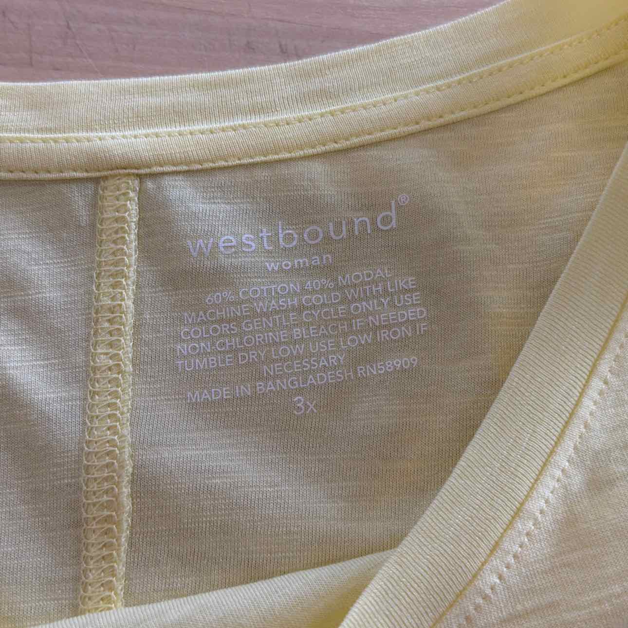 Westbound Size 3X Green Preloved T-shirt
