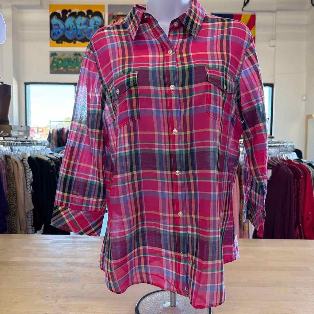 So Size XL Pink Preloved Button Down Shirt