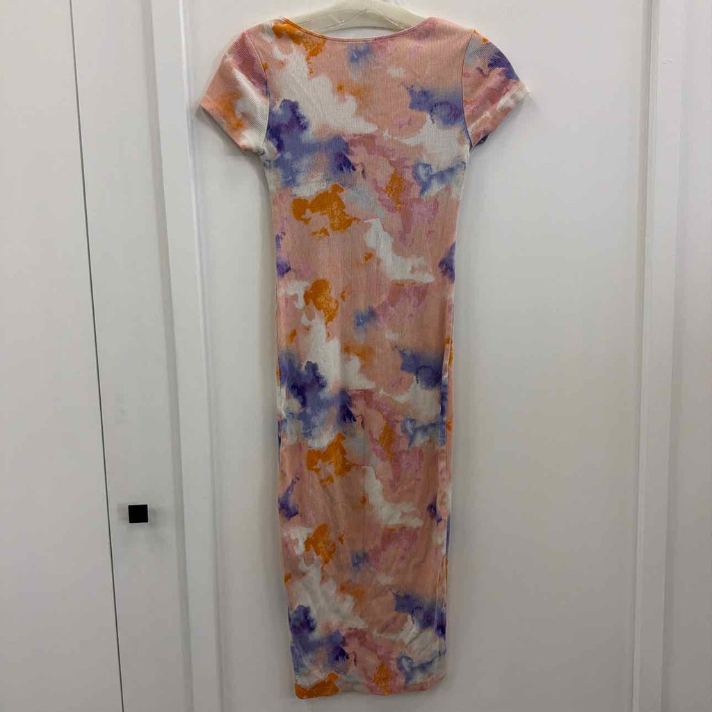 Forever 21 Size S Orange Preloved Dress