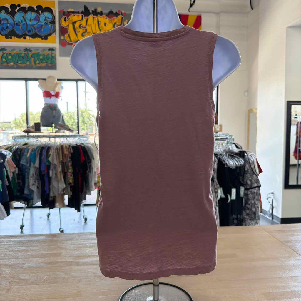 Madewell Size XS Mauve Preloved Tank