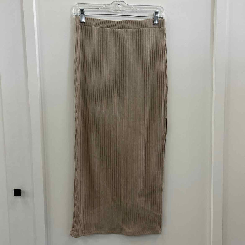Princess Polly Size 8 Beige Skirt