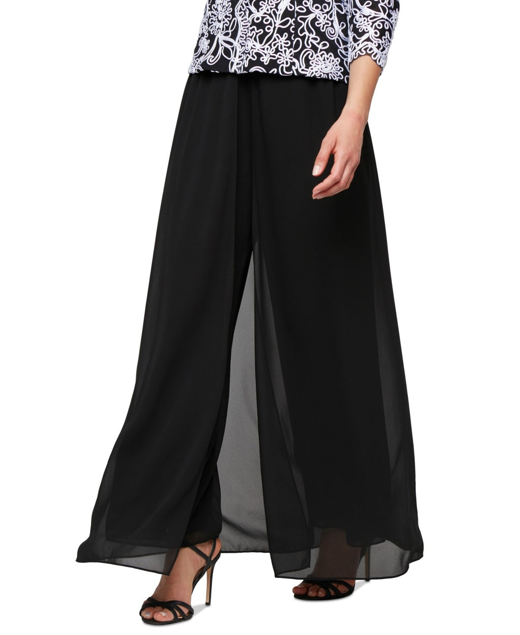 Alex Evenings Size XL Black New Pants