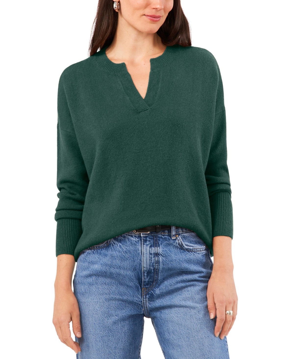 Vince Camuto Size XXL Green Sweater