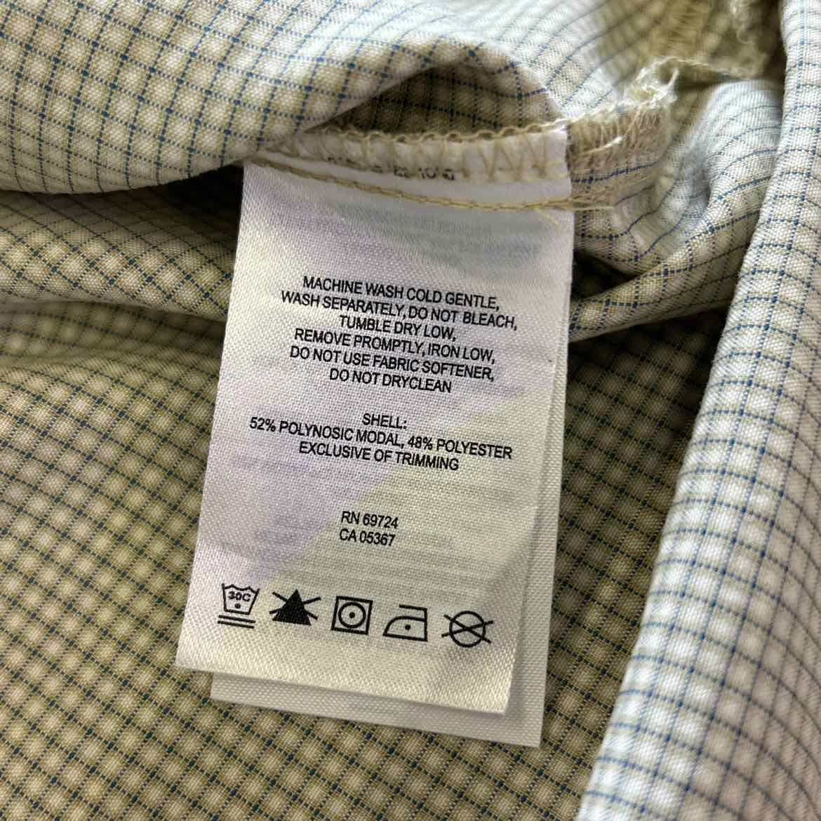 Columbia Size XL Green Preloved MENS Button Down Shirt