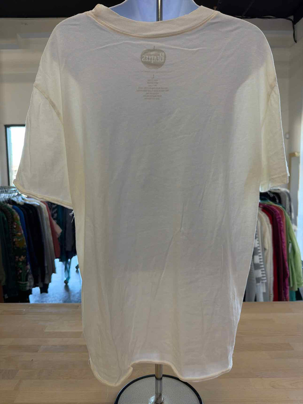 The Beatles Size L White T-shirt
