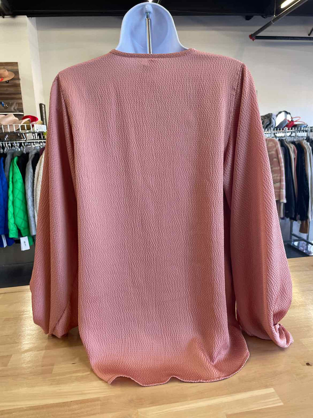 Tyche Size L Pink Blouse
