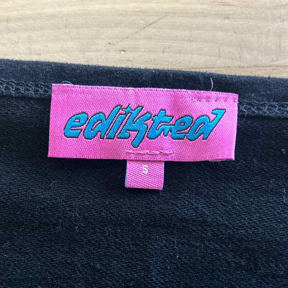 Edikted Size S Black Preloved Tube