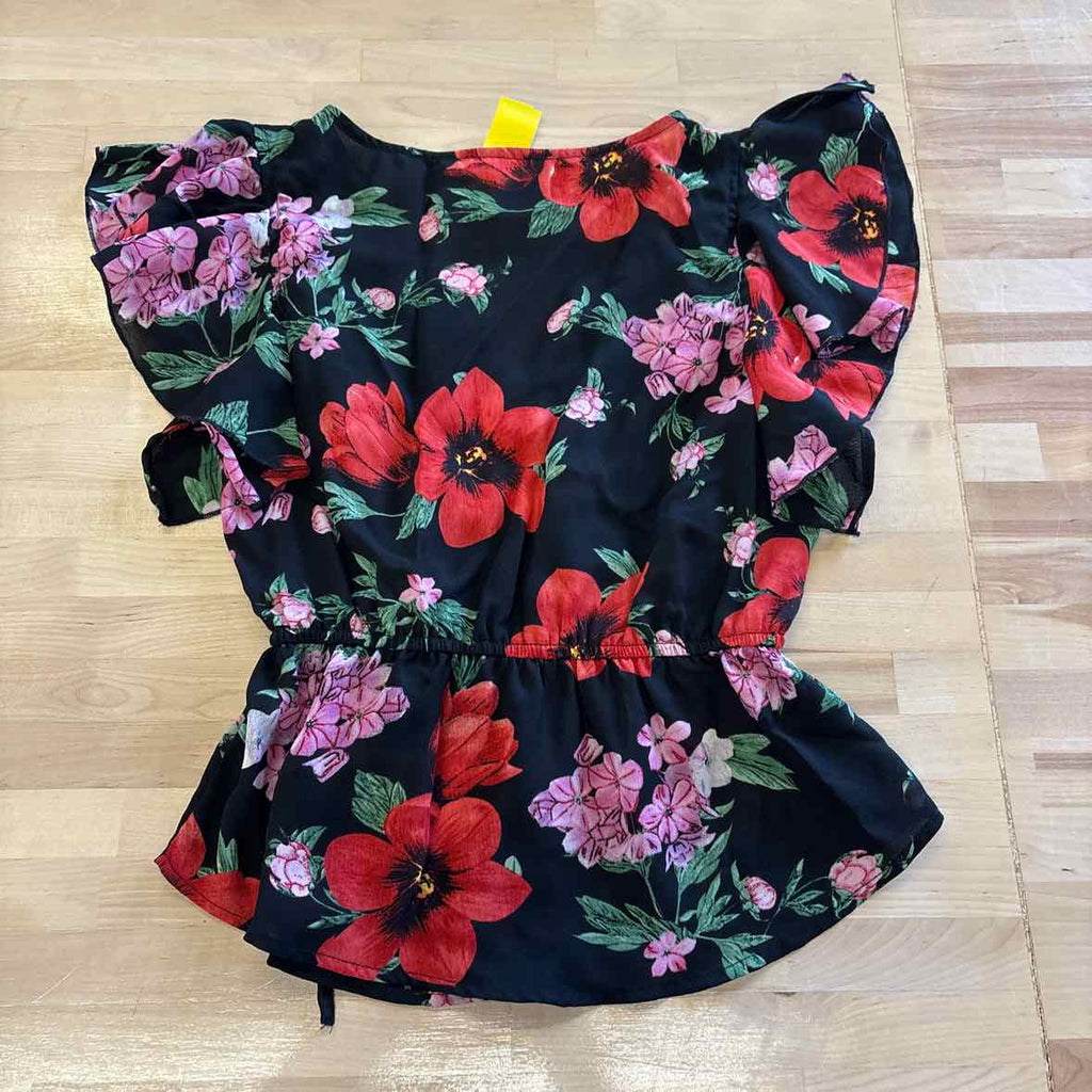 Indulge In Style Size S Black Blouse