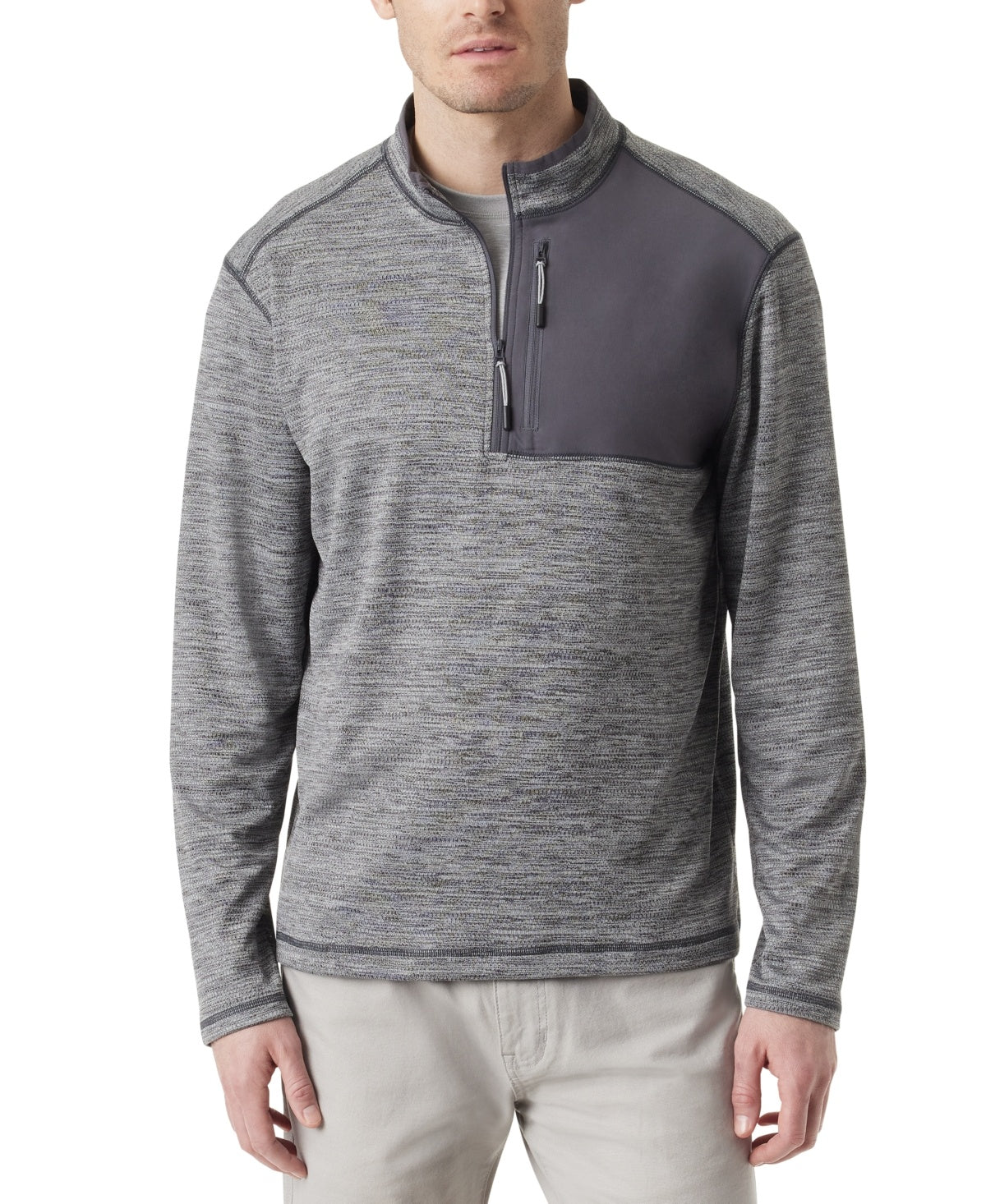 Bass Outdoor Men's Quarter-Zip Pullover