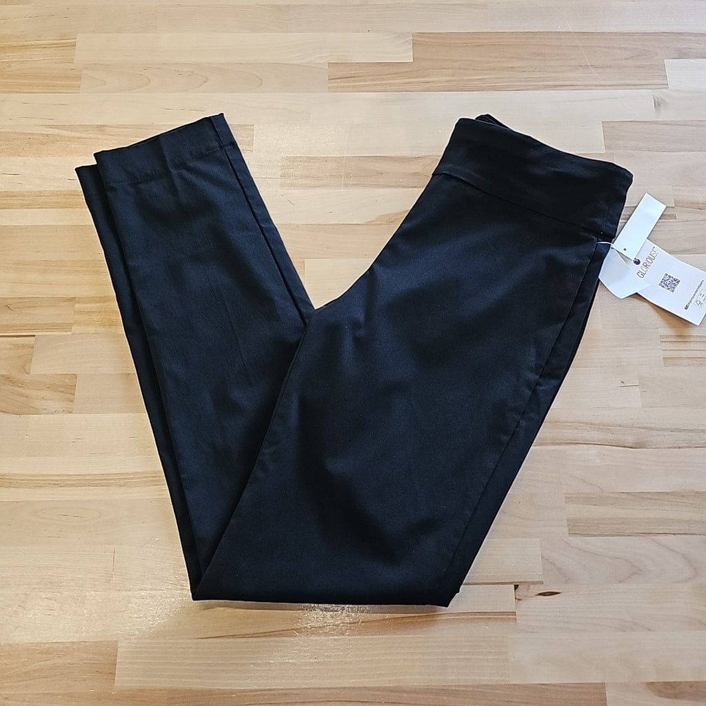 Gloria Vanderbilt Women's Tummy-Control Pull-on Slim Trousers - Size 6