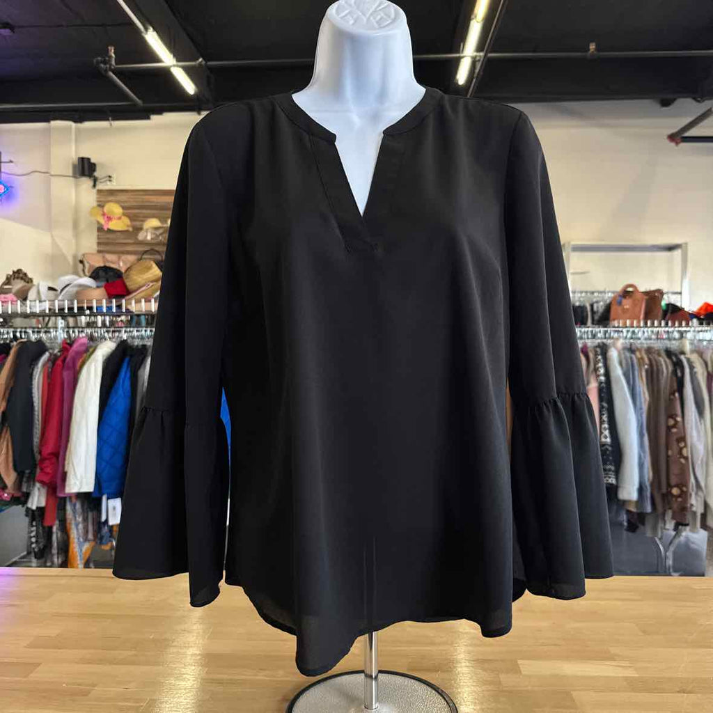 J. Crew Size S Black Blouse