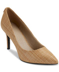 KARL LAGERFELD PARIS Womens Royale High-Heel Pumps Natural 11M