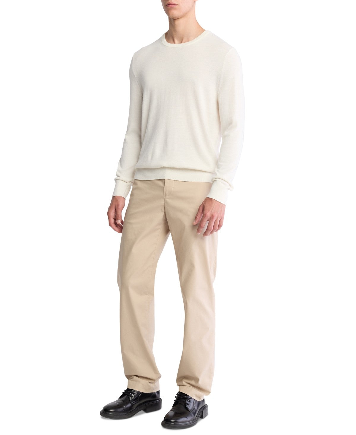 Calvin Klein Men's Extra Fine Merino Wool Blend Sweater