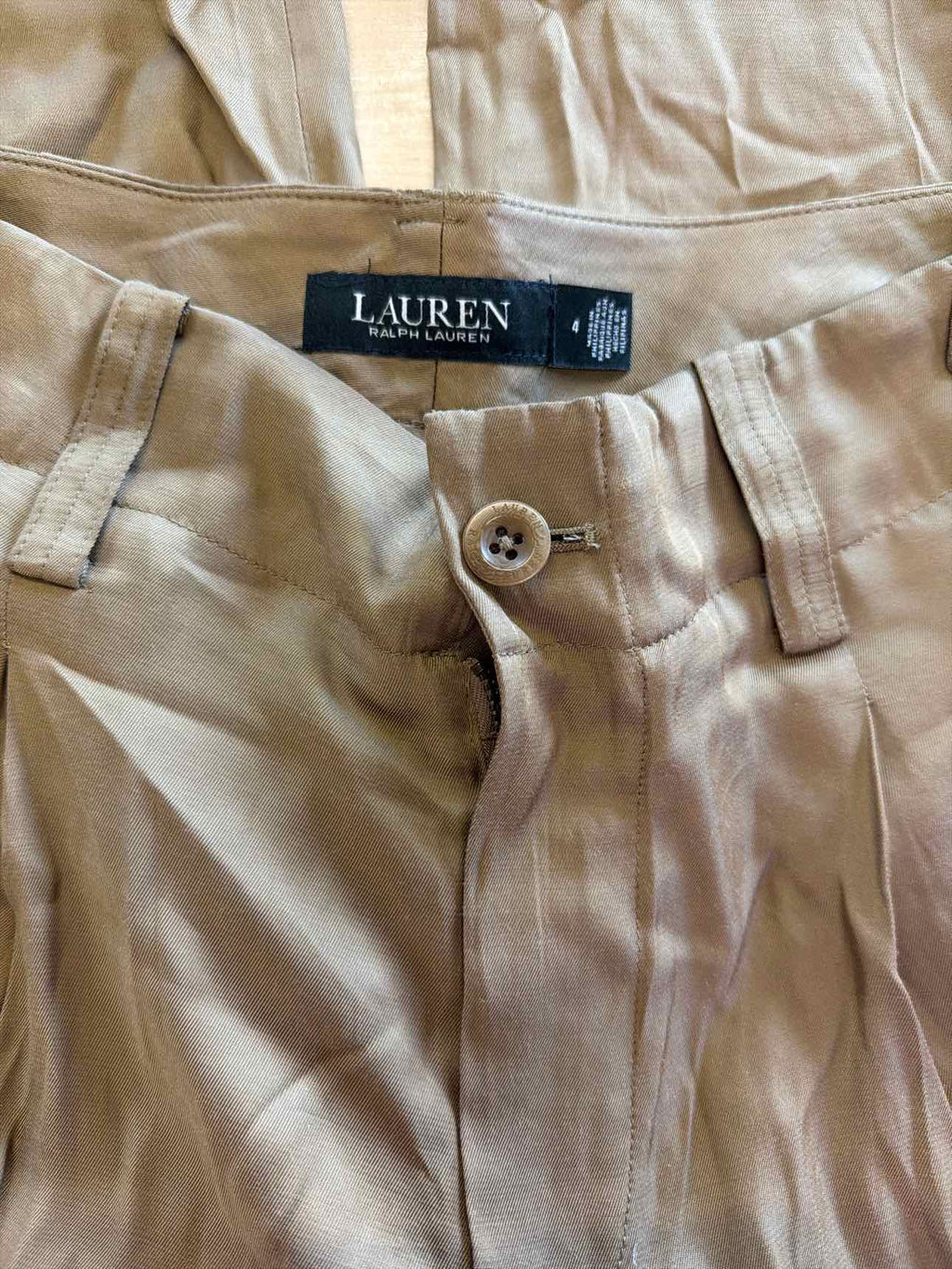 Ralph Lauren Size 4 Tan cargo