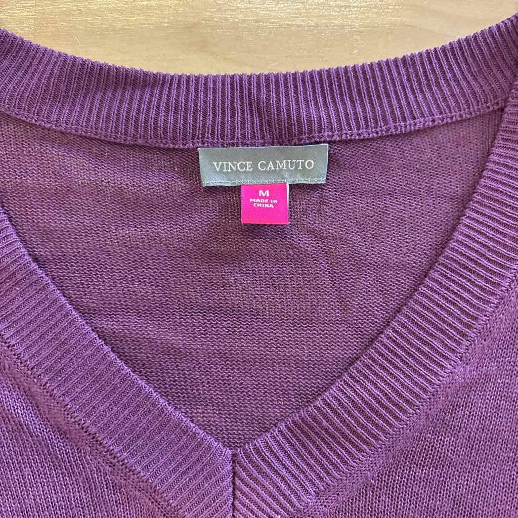 Vince Camuto Size M Purple Blouse