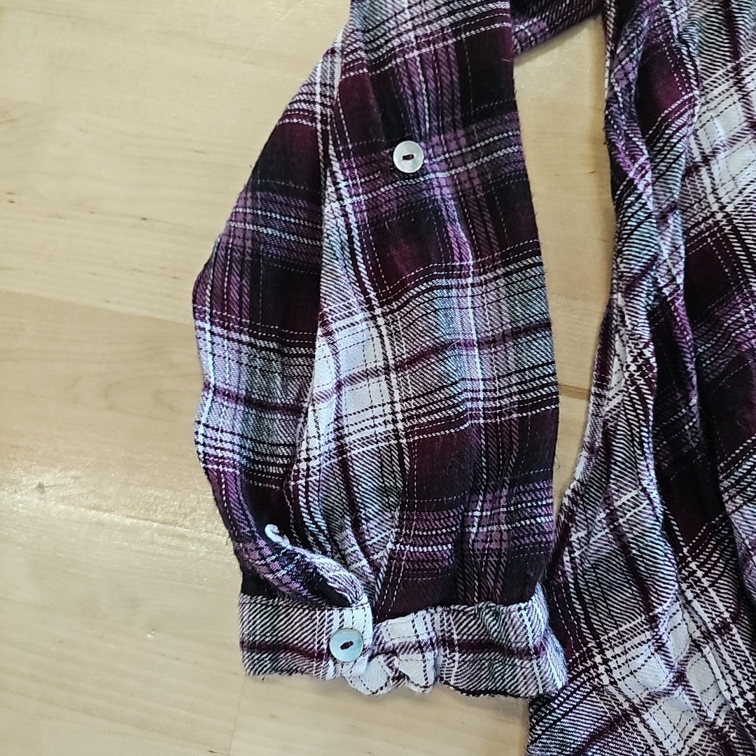 Heroes & Dreamers Size XL Purple flannel