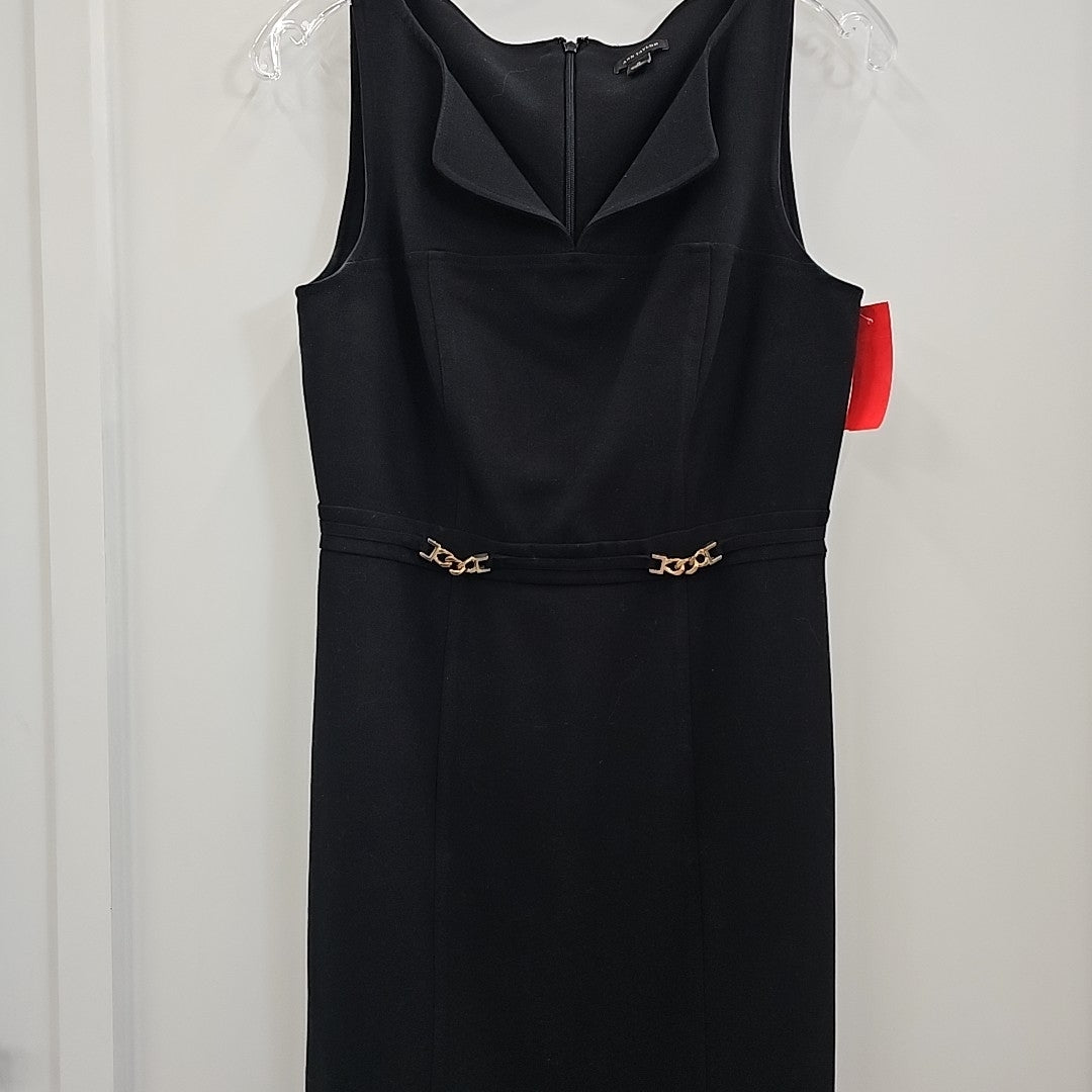 Ann Taylor Size 2 Black Preloved Dress