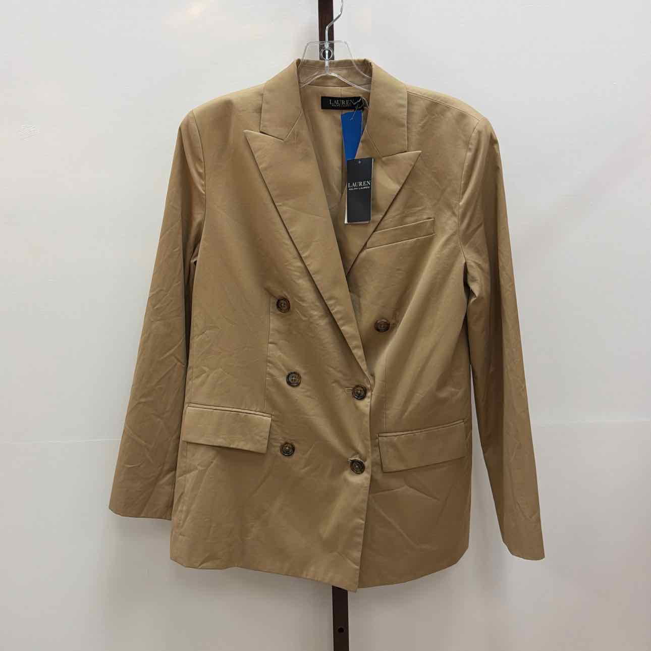 Ralph Lauren Size 4 Tan New Blazer