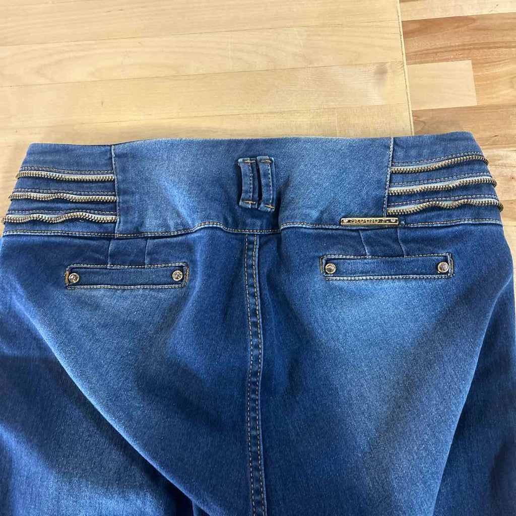 Studio F Size 12 Blue Denim Preloved Jeans