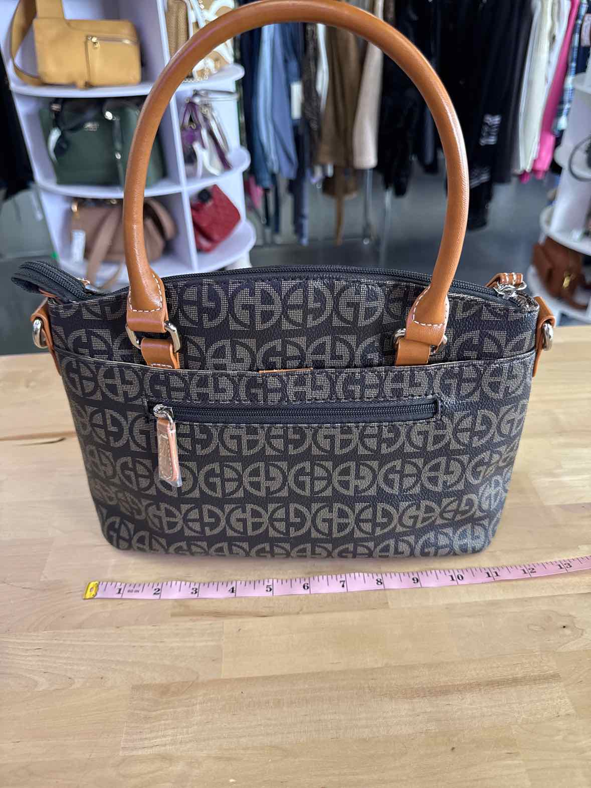 Giani Bernini Block Signature Mini Satchel NWT