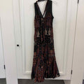 Free People Size 4 Black Velvet Preloved Dress