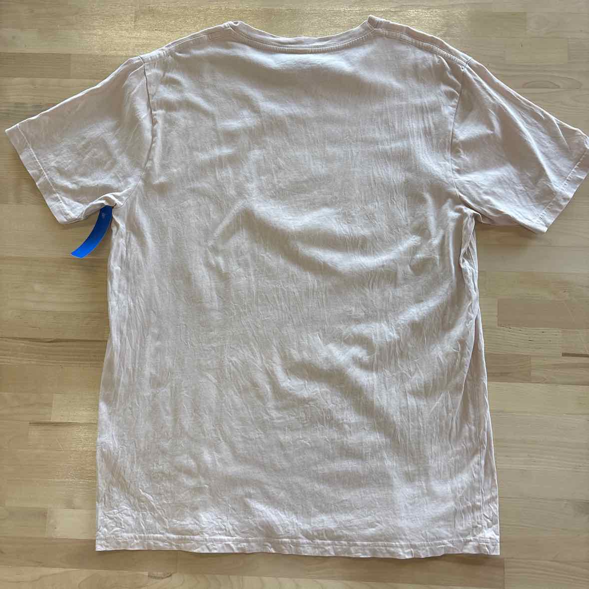 The Motley Goat Men's Size L Beige MENS T-shirt