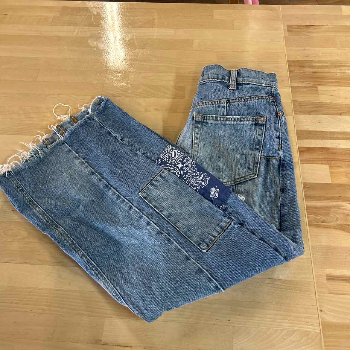 we the free Size 26 Blue Preloved Jeans