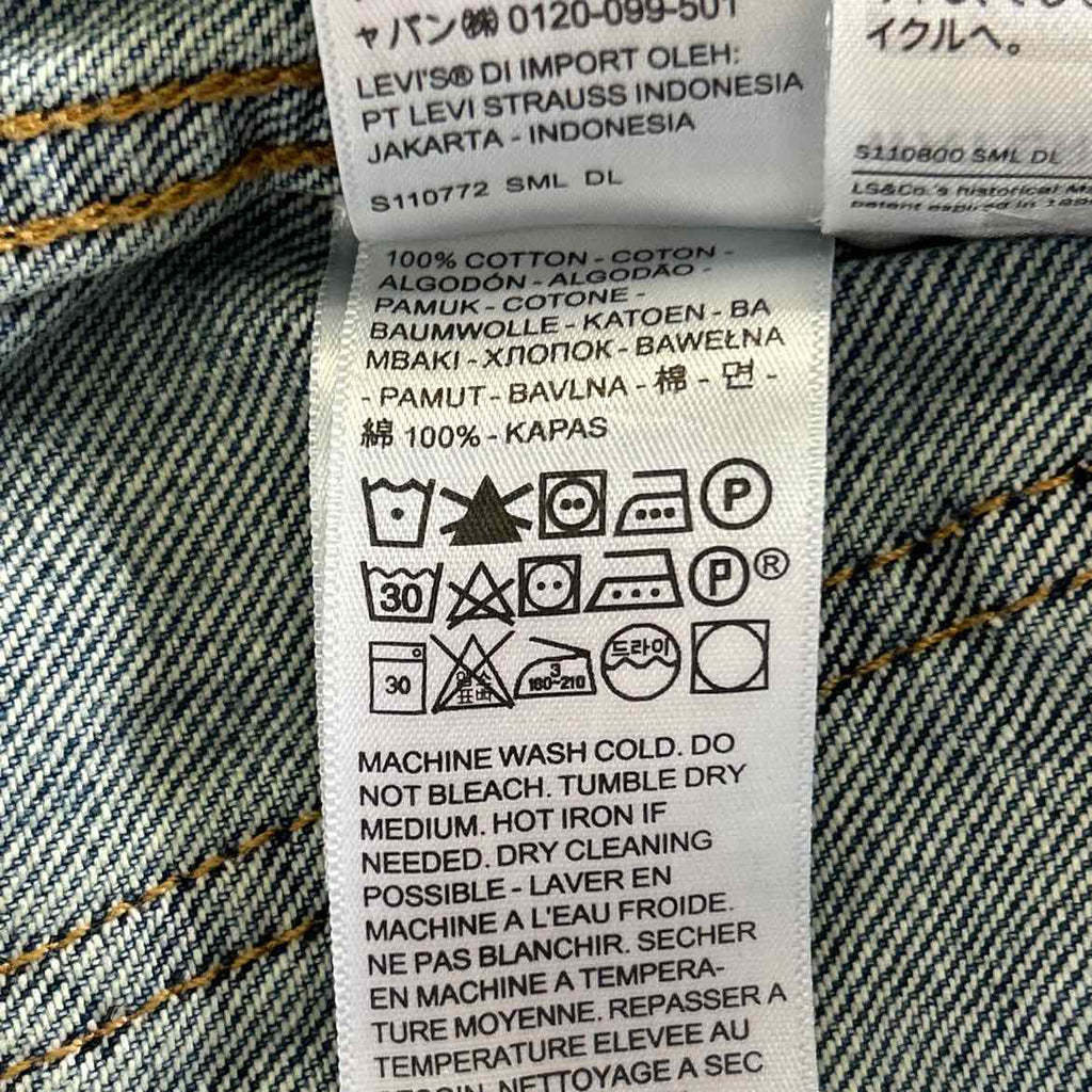 Levi's Size XXS Denim Preloved Vest
