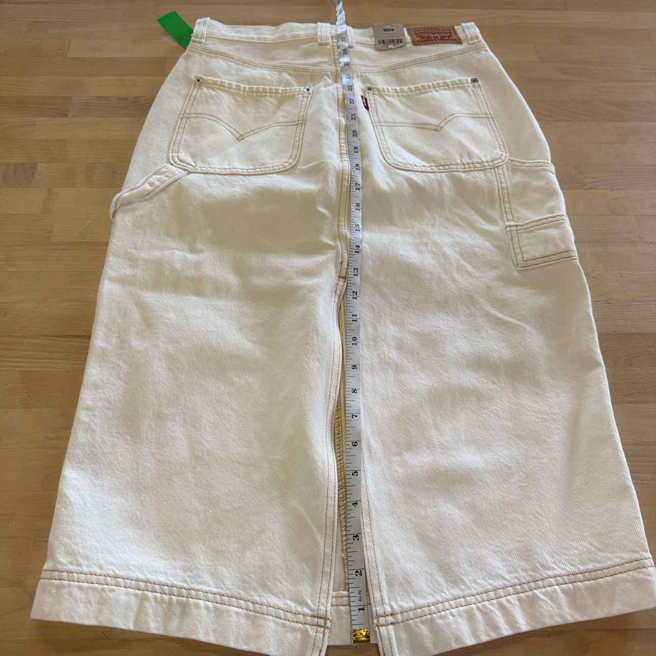 Levi's Women's Cotton High-Rise Back-Slit Denim Skirt - Truth Slip