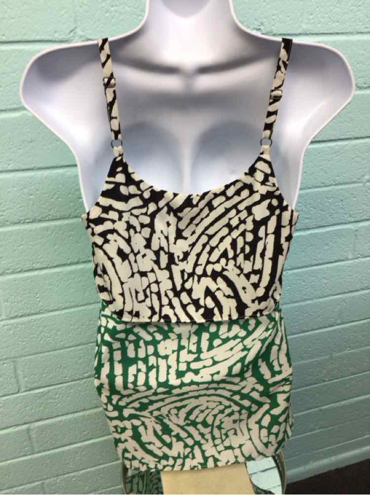 Cabi Size XS Green/Black Camisole
