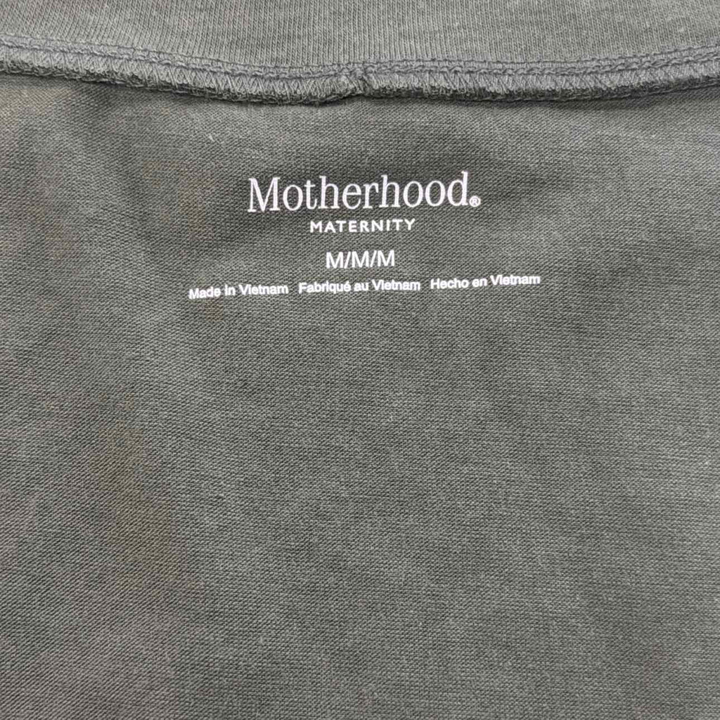Motherhood Maternity V-Neck Side Ruched Maternity Tee