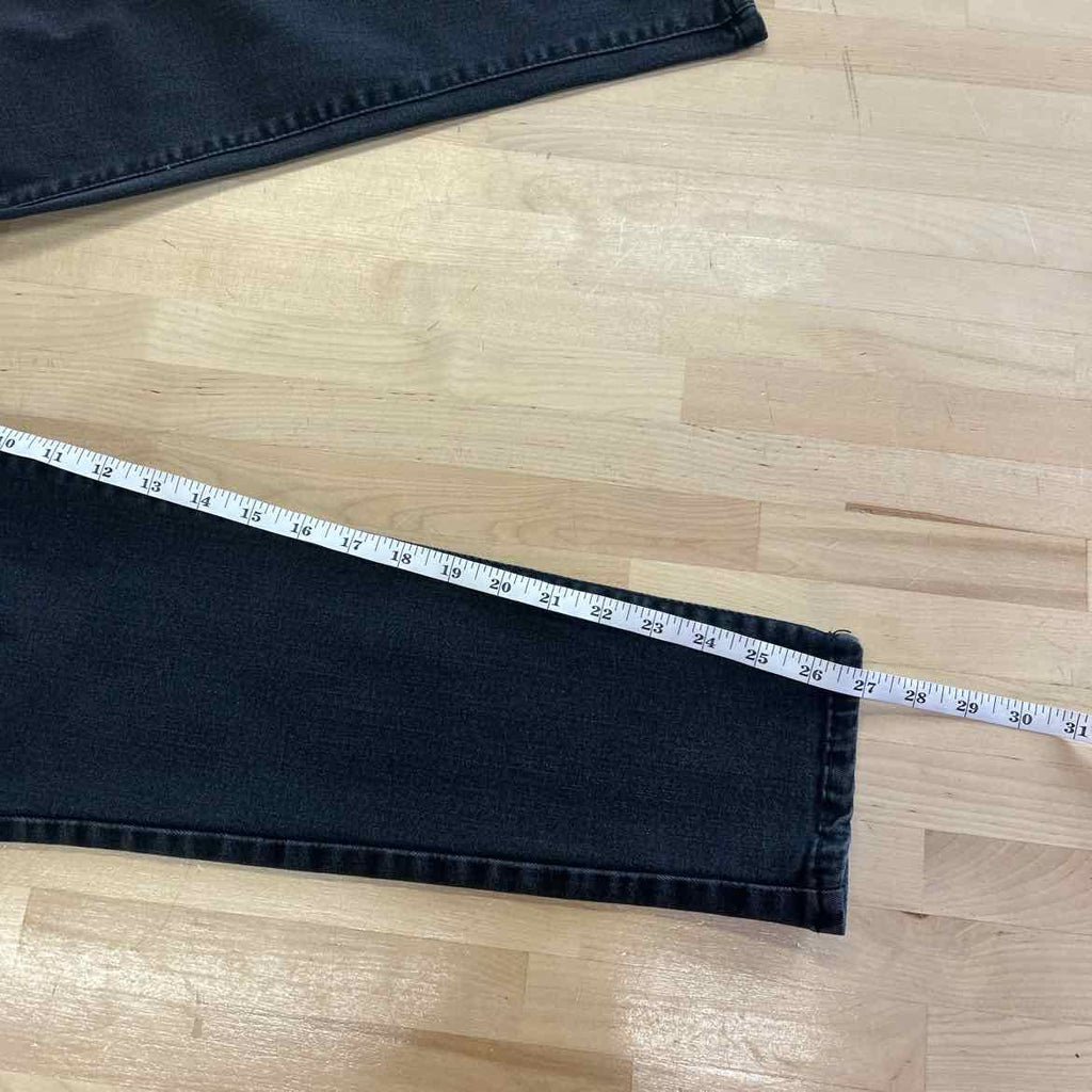 Democracy Size 12 Gray Denim Preloved Jeans