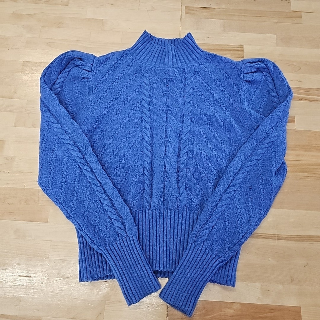 Loft Size L Blue Sweater