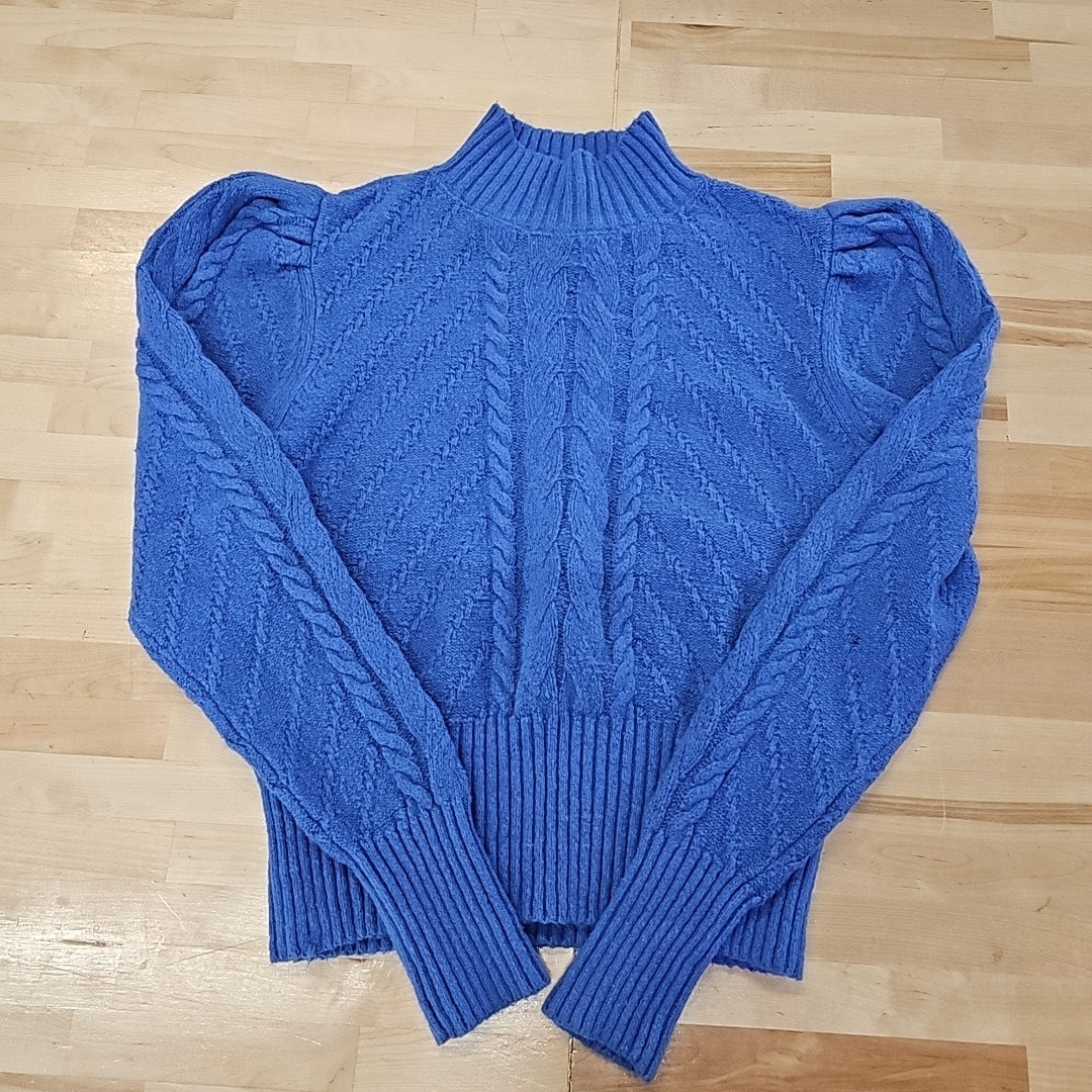 Loft Size L Blue Sweater