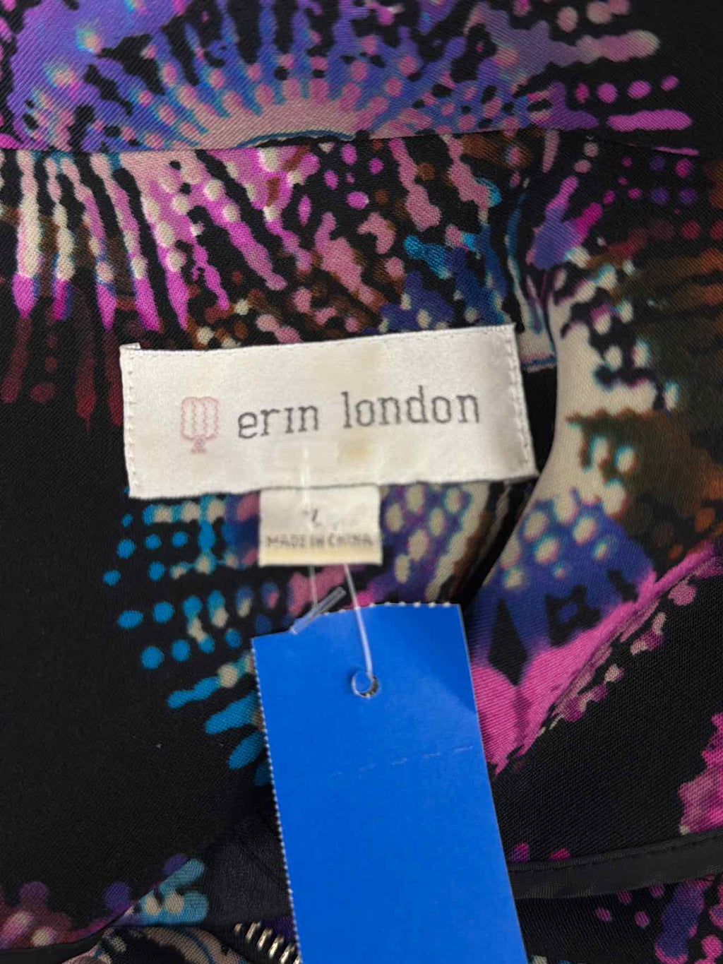 Erin London Size L Purple Preloved Jacket