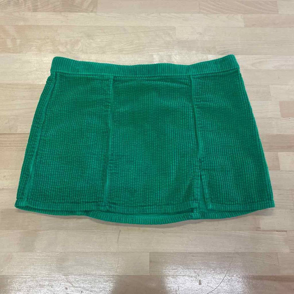 aerie Size S Green Corduroy Preloved Skirt