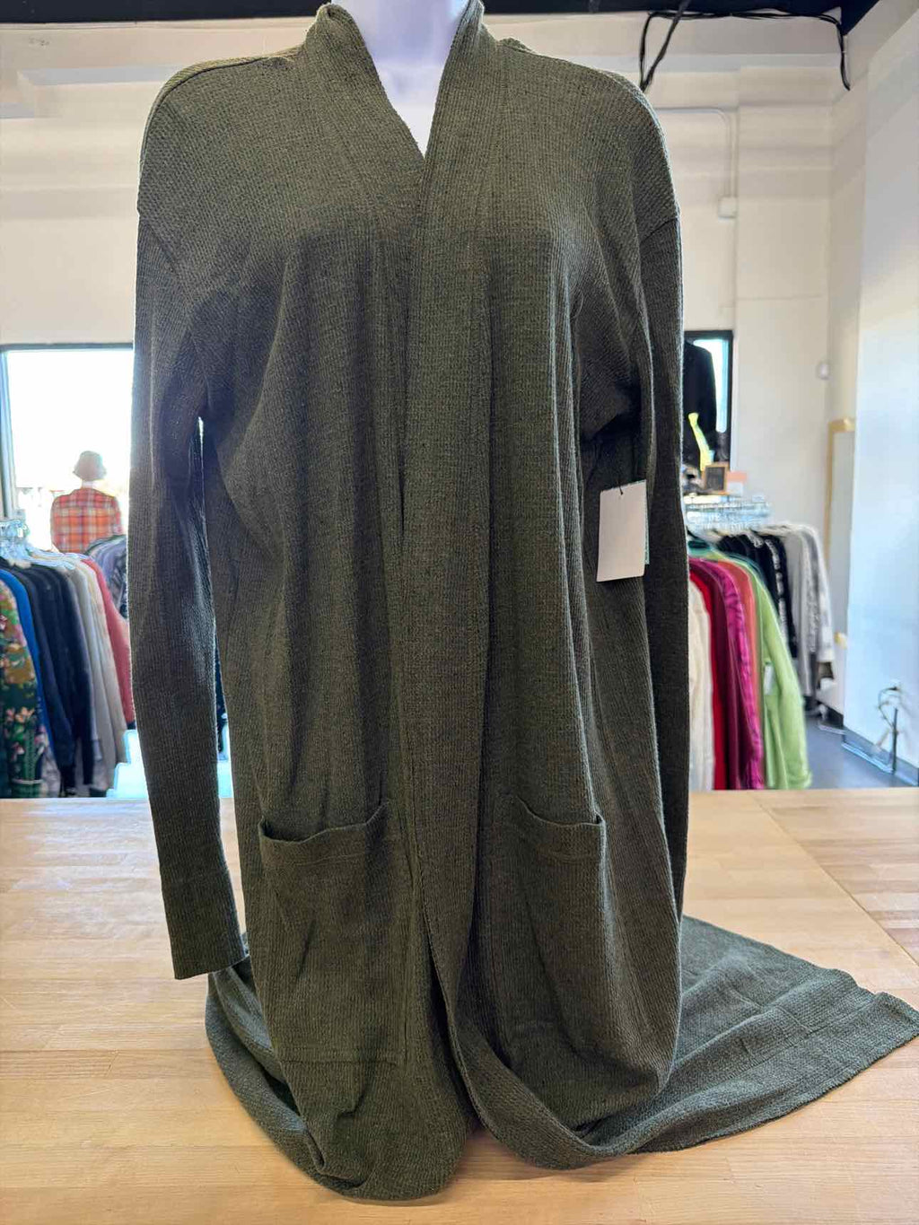 Susina Size S Green Duster