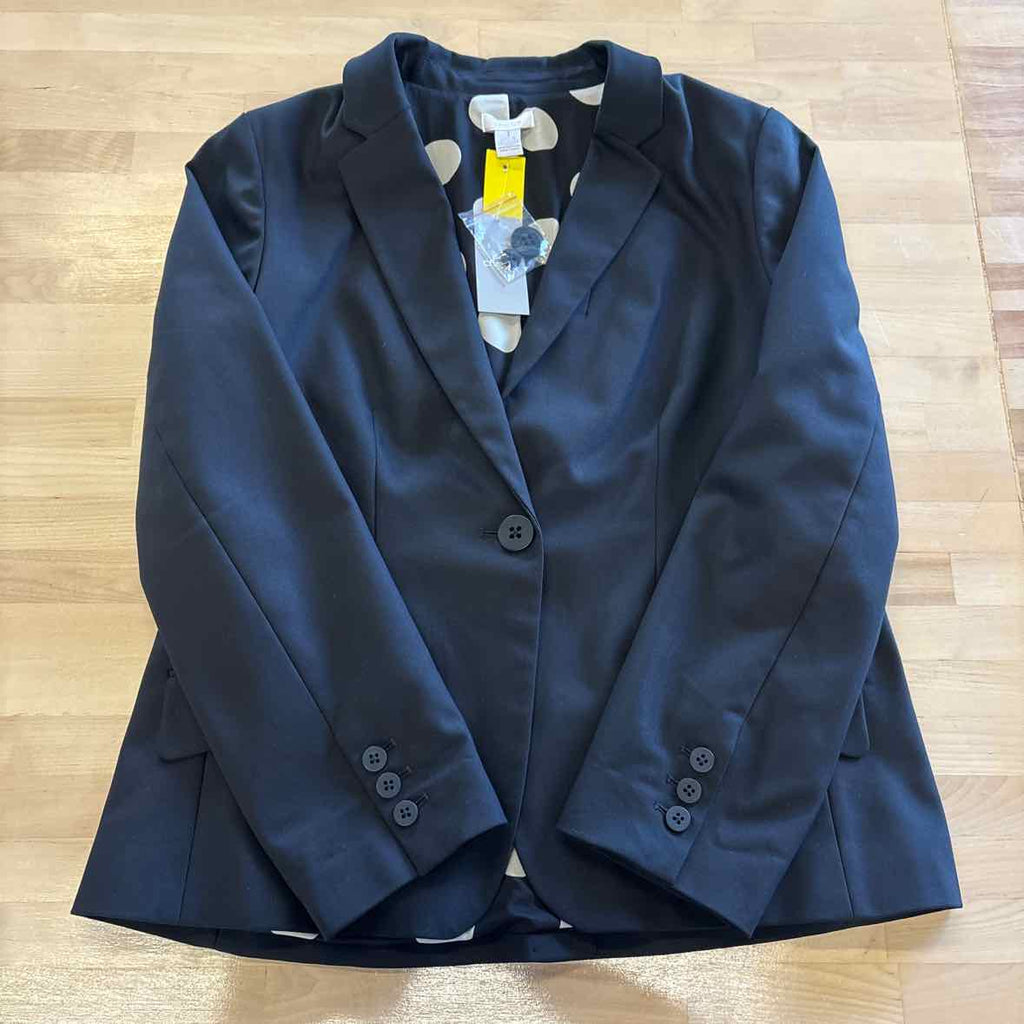 Chico's Size 1 Black Blazer