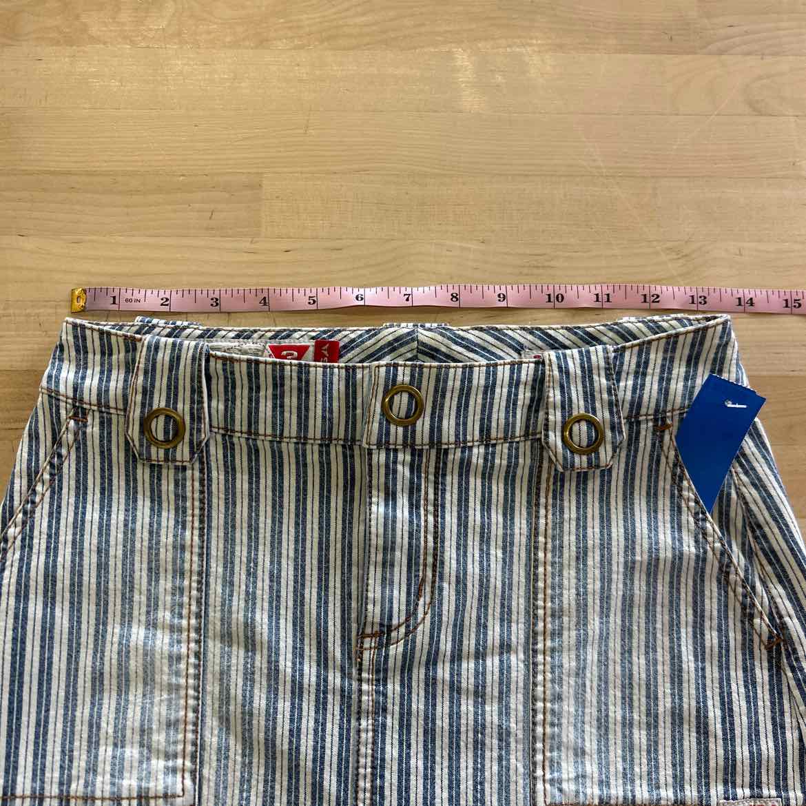 Guess Size 24 Blue/White Preloved Skirt