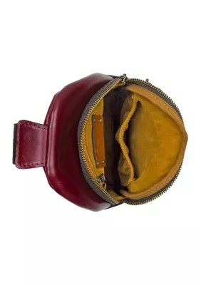 Patricia Nash Red crossbody Leather New Handbag