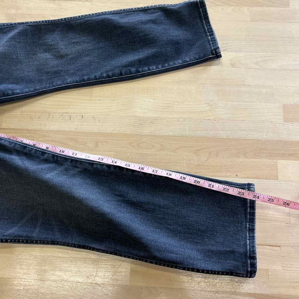 J Crew Size 26 Black Denim Preloved Jeans