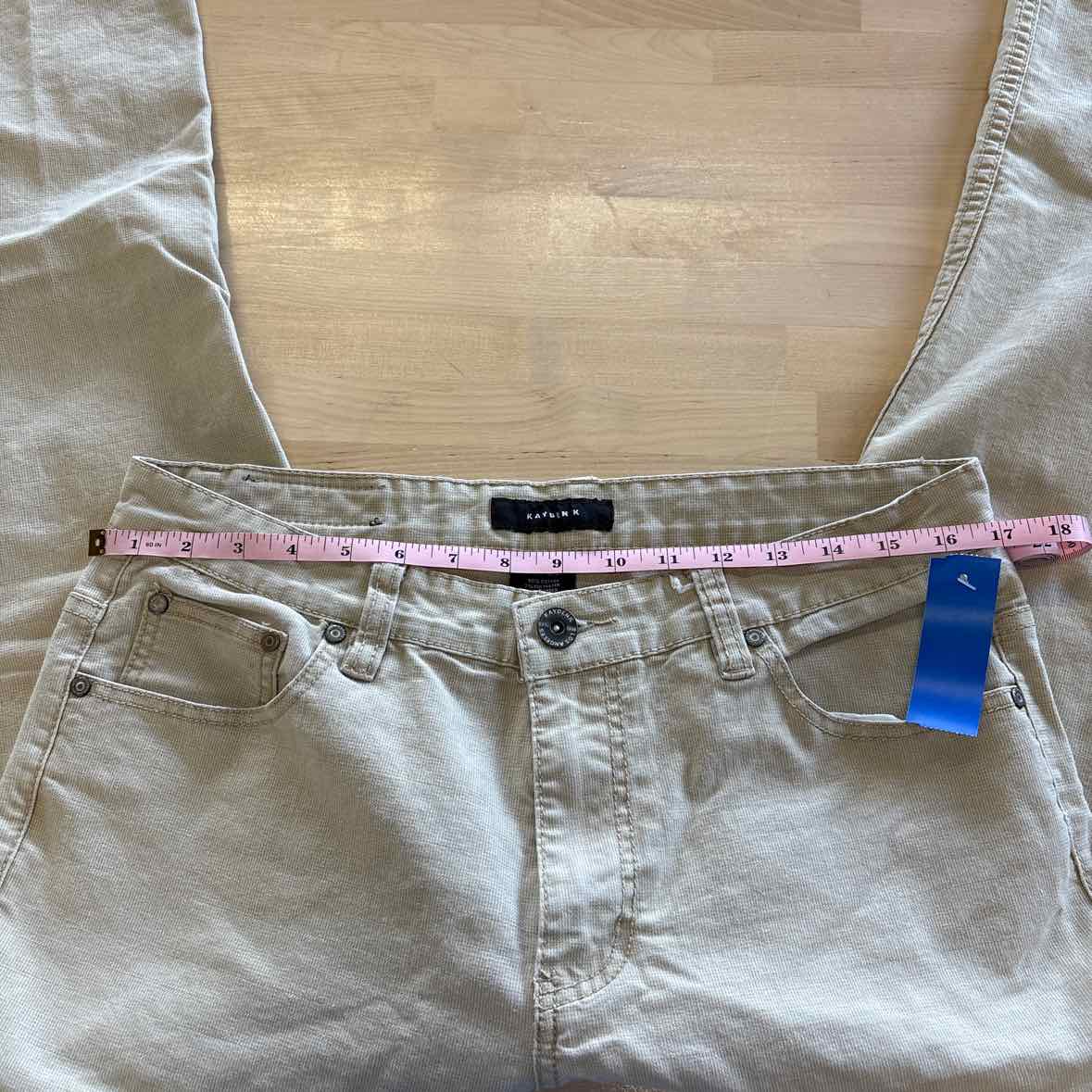 Kayden K Male Men's Size 34 Beige MENS Pants